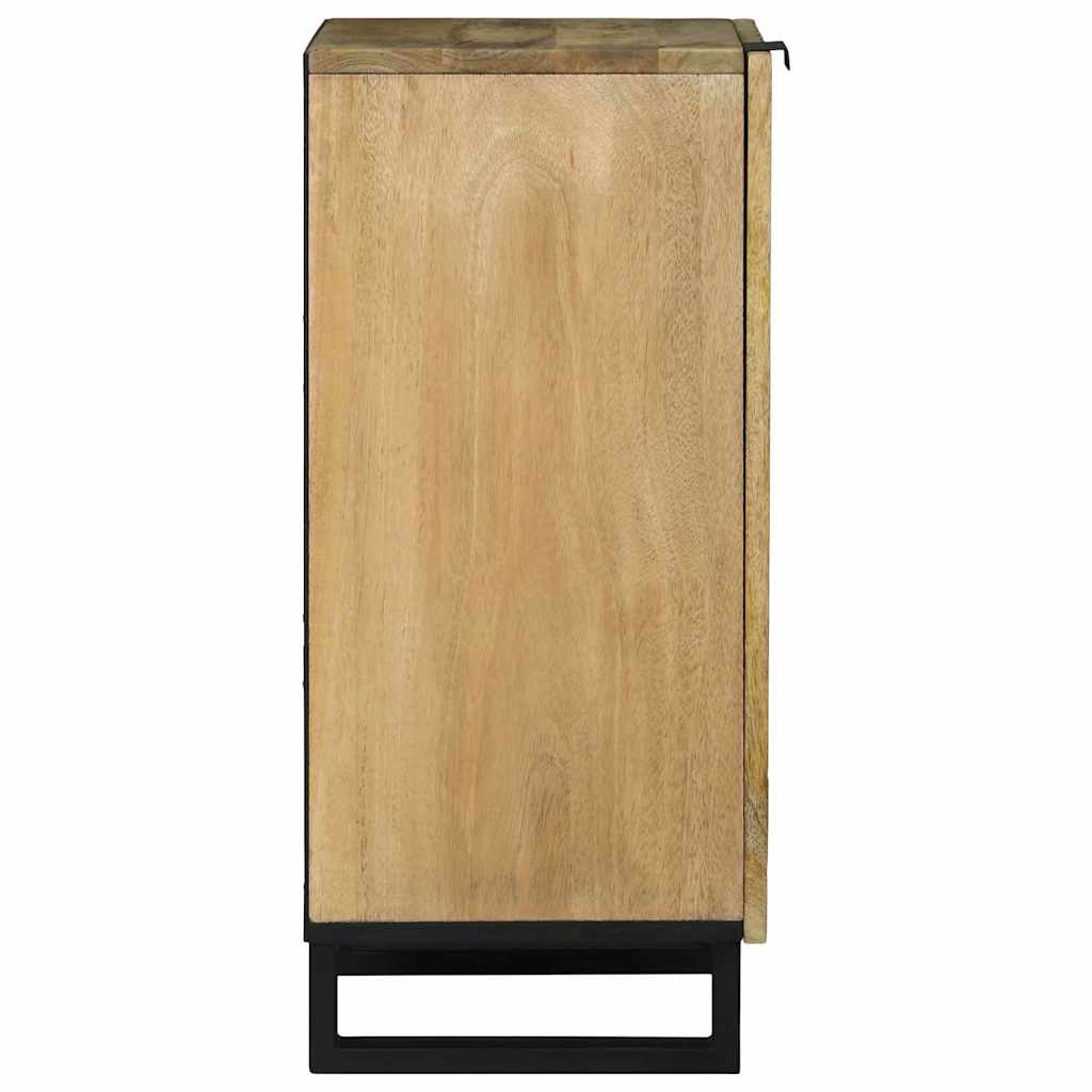 Sideboard Braun 40 x 33 x 75 cm massives Mangoholz