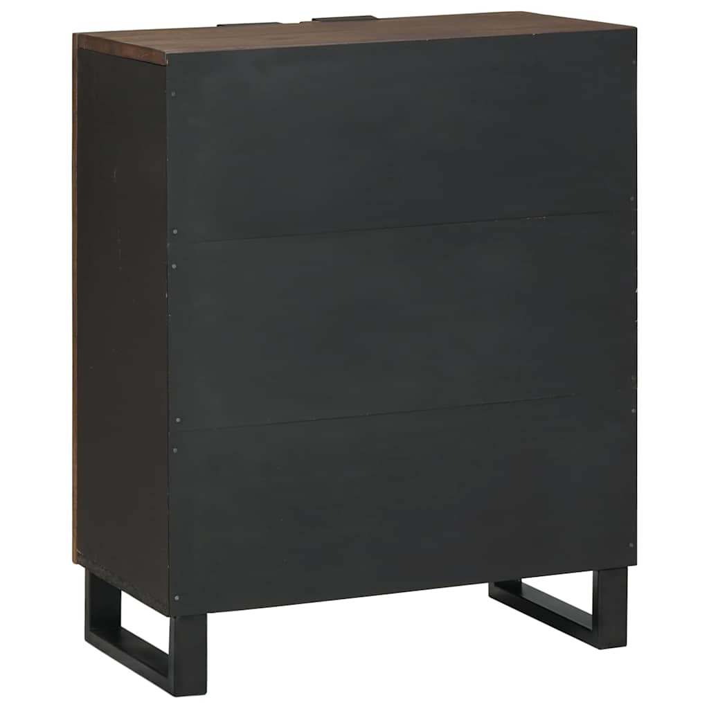 Sideboard Braun 60 x 33.5 x 75 cm Massivholz Mango