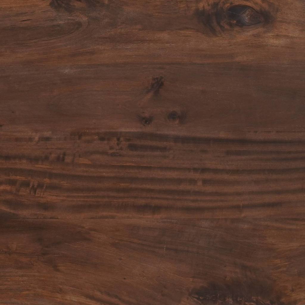 Waschbeckenunterschrank Braun und Schwarz 38 x 33,5 x 48 cm