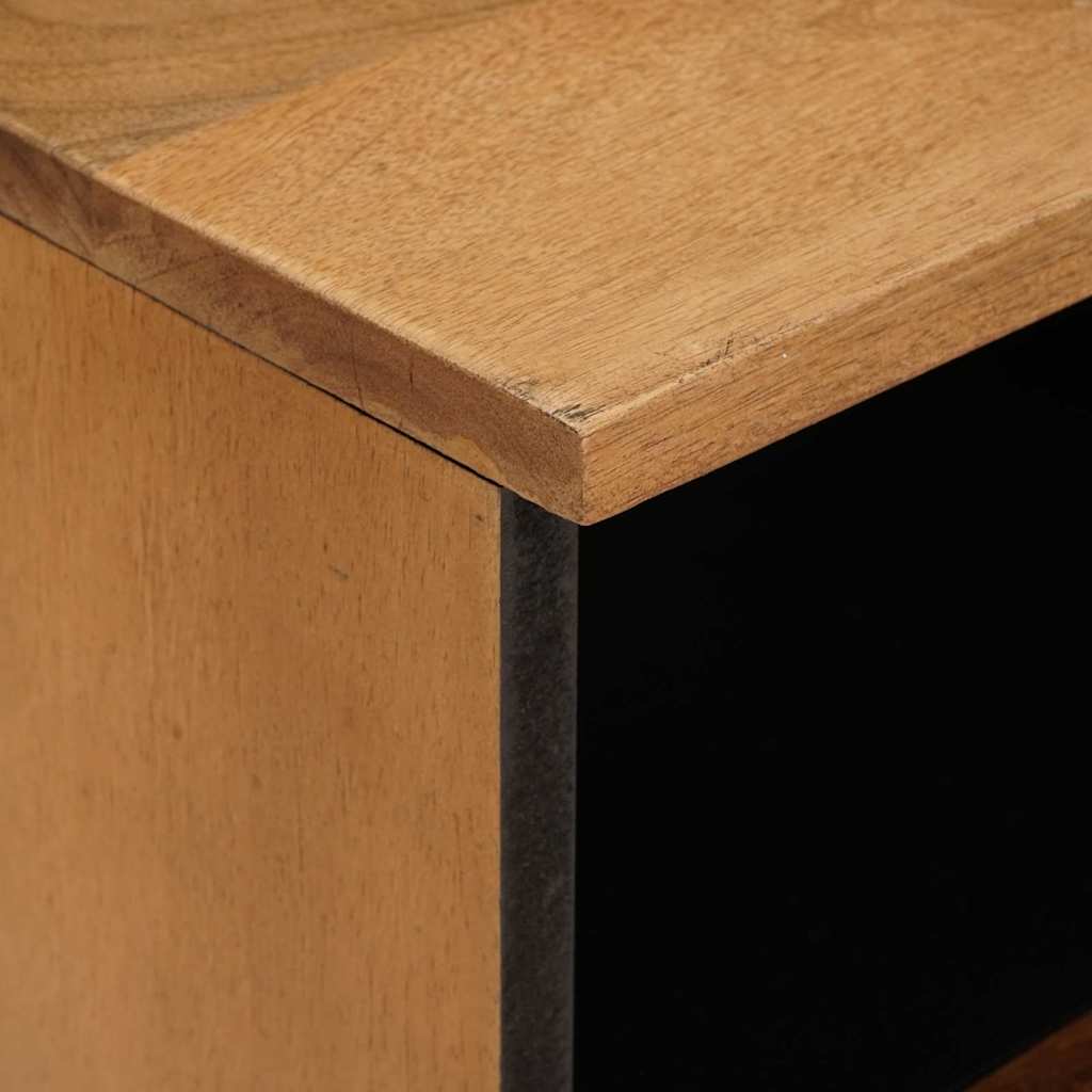 TV-Schränk Hellbraun 70 x 33 x 46 cm massives Mangoholz