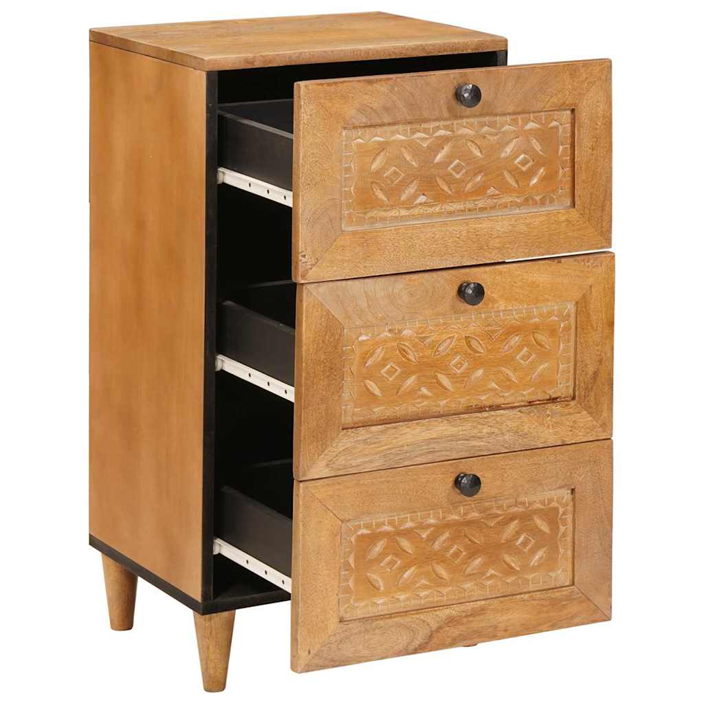 Sideboard mit Schubladen Hellbraun 33,5 x 40 x 75 cm