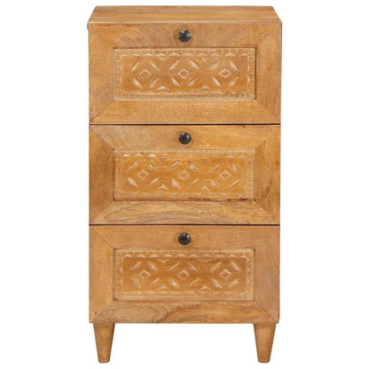 Sideboard mit Schubladen Hellbraun 33,5 x 40 x 75 cm