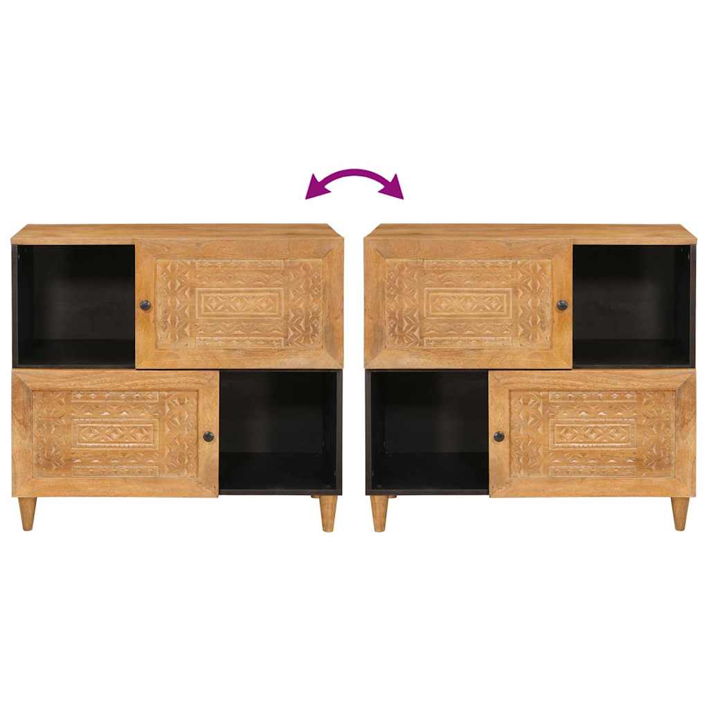 Sideboard Hellbraun 33,5 x 80 x 75 cm