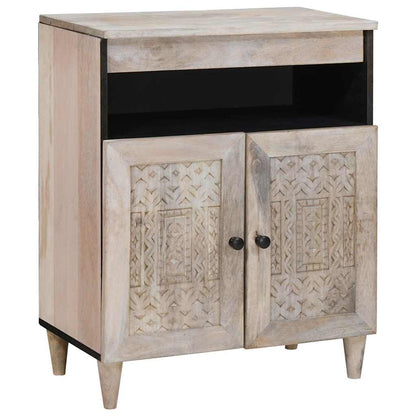Sideboard Weiß 33.5 x 60 x 75 cm