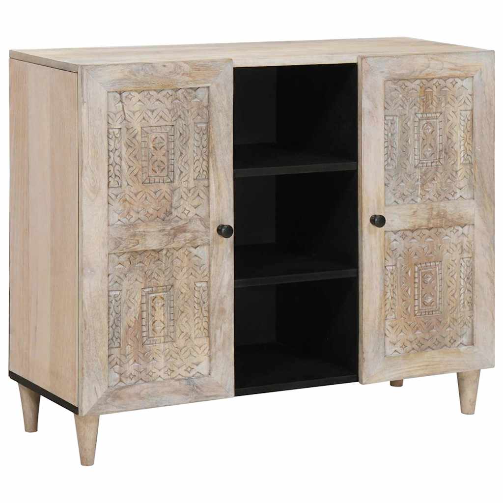 Sideboard Weiß 33,5 x 90 x 75 cm