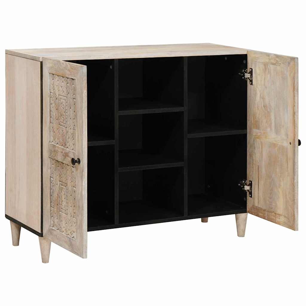 Sideboard Weiß 33,5 x 90 x 75 cm