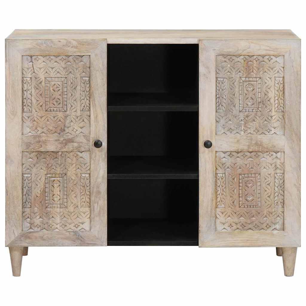 Sideboard Weiß 33,5 x 90 x 75 cm