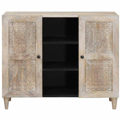 Sideboard Weiß 33,5 x 90 x 75 cm