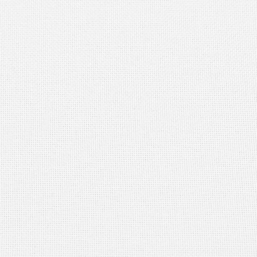 Bodenstuhl Drehbar Weiß 70x51x79 cm Stoff