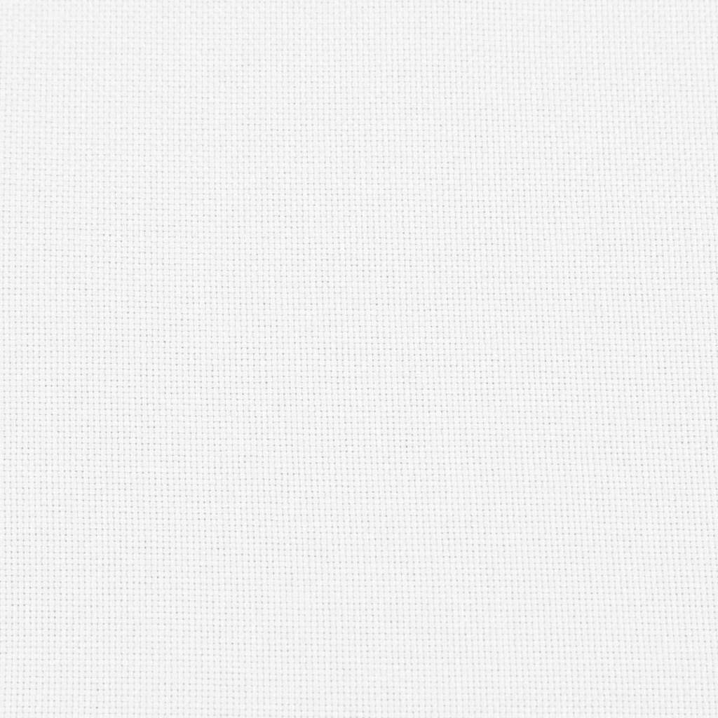 Bodenstuhl Faltbar Weiß 71x51x62 cm Stoff