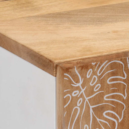 Highboard 60x33,5x100 cm Massivholz Mango