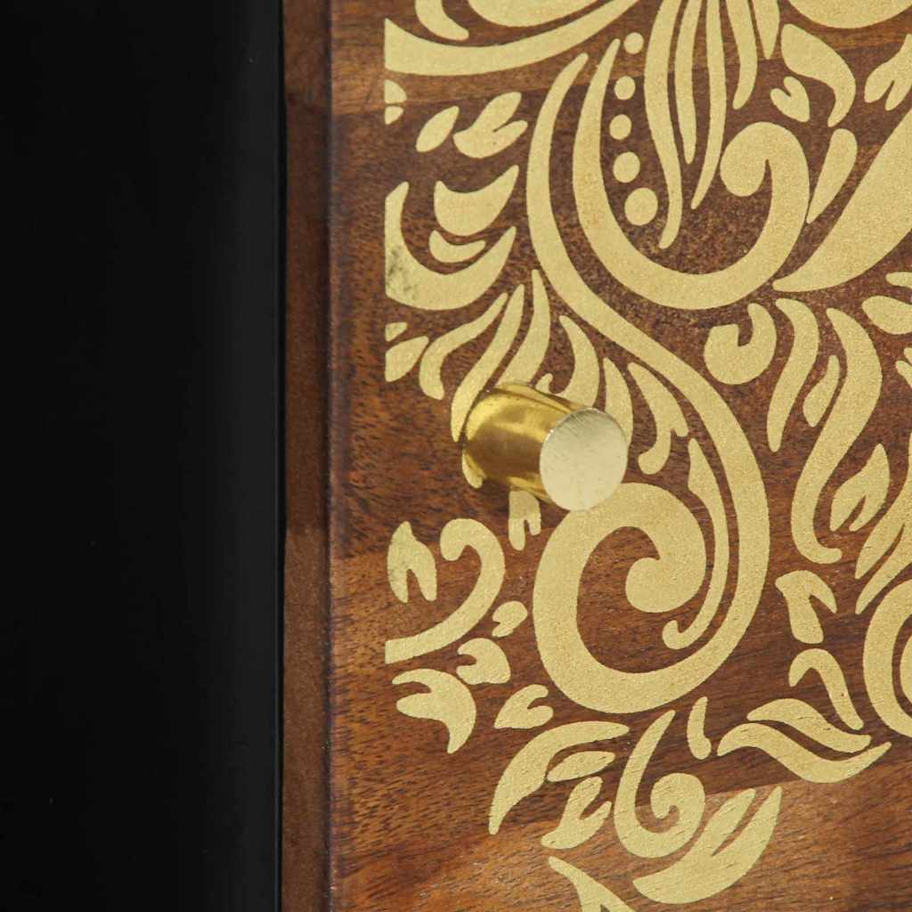 Couchtisch Honigbraun 80 x 50 x 40 cm massives Mangoholz