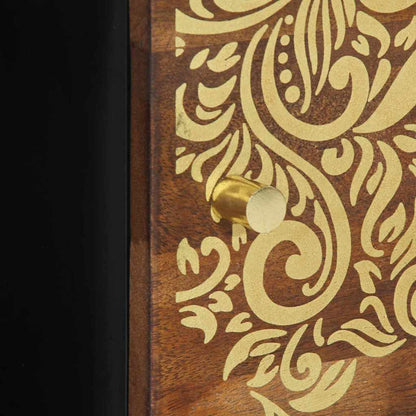 Couchtisch Honigbraun 80 x 50 x 40 cm massives Mangoholz