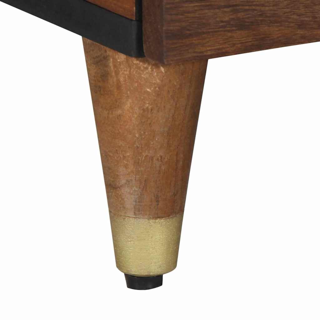 Couchtisch Honigbraun 80 x 50 x 40 cm massives Mangoholz