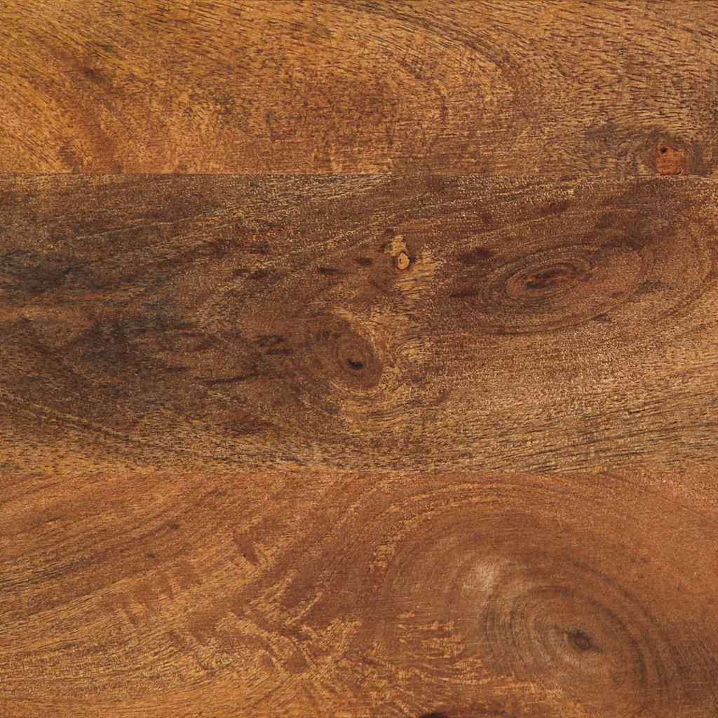 Nachttisch Honigbraun 50 x 33 x 62 cm massives Mangoholz