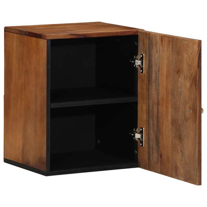 Badezimmer-Wandschrank mit Speicher Honigbraun 38 x 33 x 48 cm