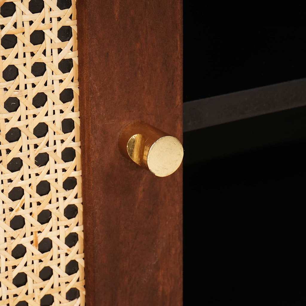 Medienlagerung Schränke & Regale mit Tür Braun 80 x 31,5 x 46 cm