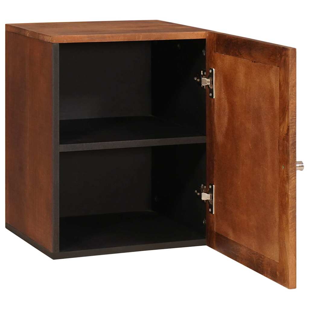 Badezimmer Schrank mit Regal mit Tür Braun 38 x 33,5 x 48 cm