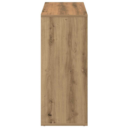 Raumteiler-Bücherregal Artisan-Eiche 69,5x29x69,5 cm