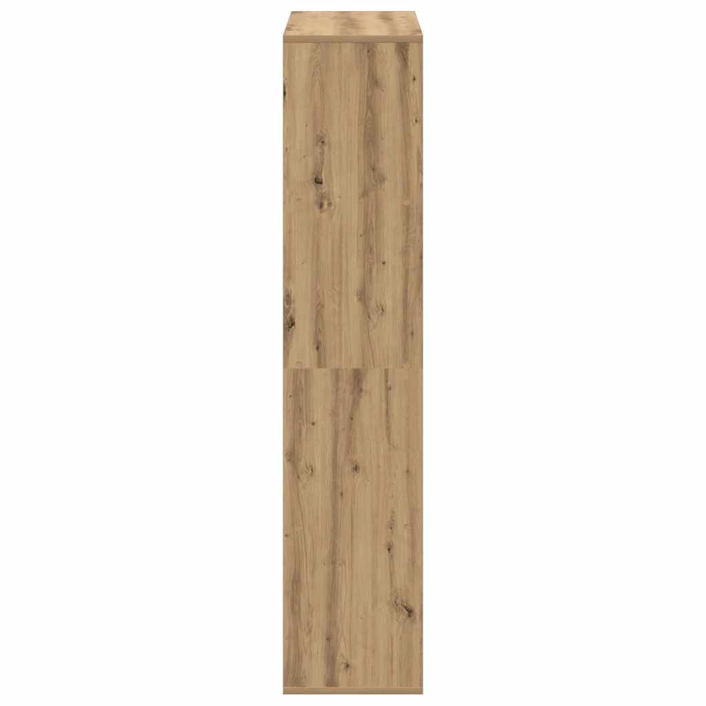 Raumteiler-Bücherregal Artisan-Eiche 69,5x29x137,5 cm