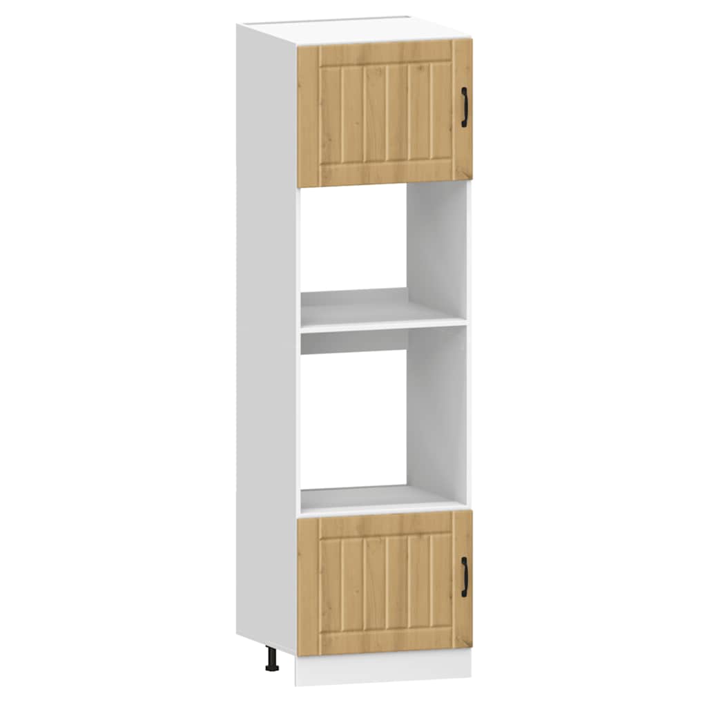 7-tlg. Küchenschrank-Set Kalmar Artisan-Eiche Holzwerkstoff