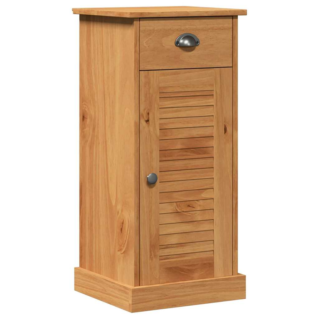 Badezimmerschrank mit Regal VIGO Honigbraun 37,5 x 34 x 80 cm