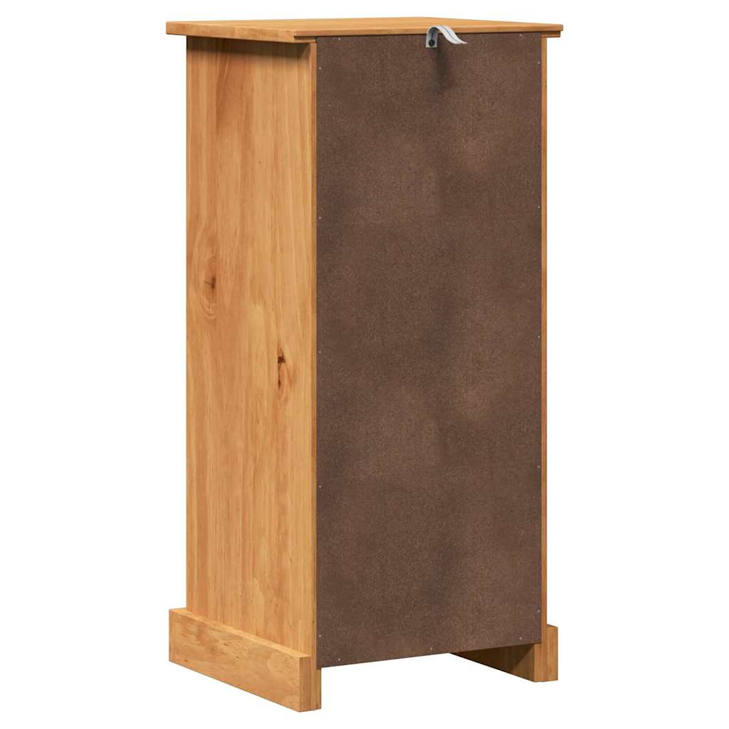 Badezimmerschrank mit Regal VIGO Honigbraun 37,5 x 34 x 80 cm