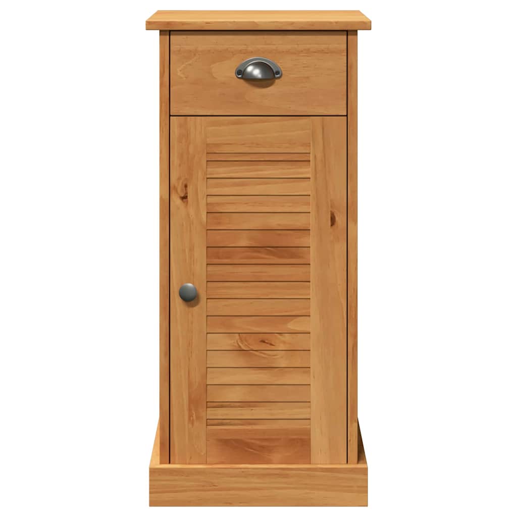 Badezimmerschrank mit Regal VIGO Honigbraun 37,5 x 34 x 80 cm