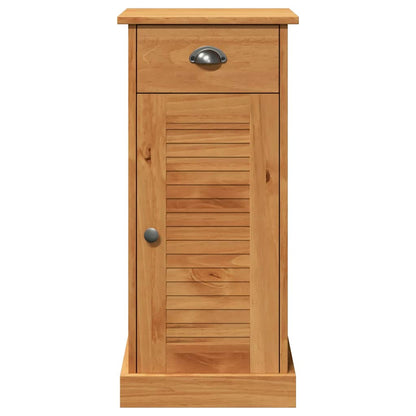 Badezimmerschrank mit Regal VIGO Honigbraun 37,5 x 34 x 80 cm