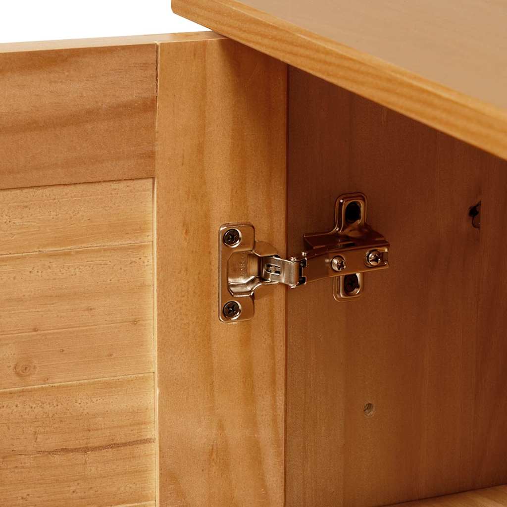 Badezimmer Schrank VIGO Honigbraun 67,5 x 34 x 110 cm