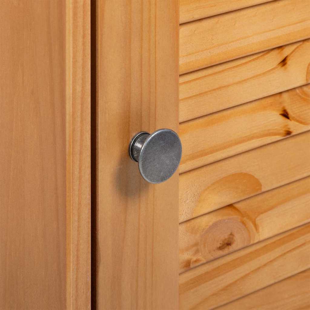 Wandmontierter Badezimmerschrank mit Speicher VIGO Honigbraun