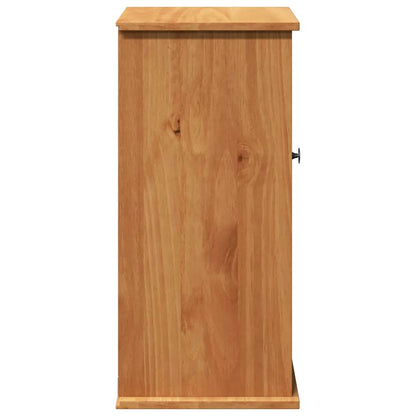 Wandmontierter Badezimmerschrank mit Speicher VIGO Honigbraun