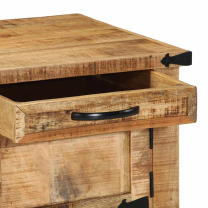 Couchtisch Braun 90 x 50 x 40 cm Massivholz Mango