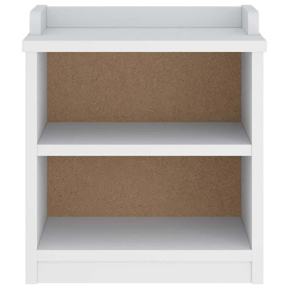 Flurbank SANDNES Weiß 45x40x50 cm Massivholz Kiefer