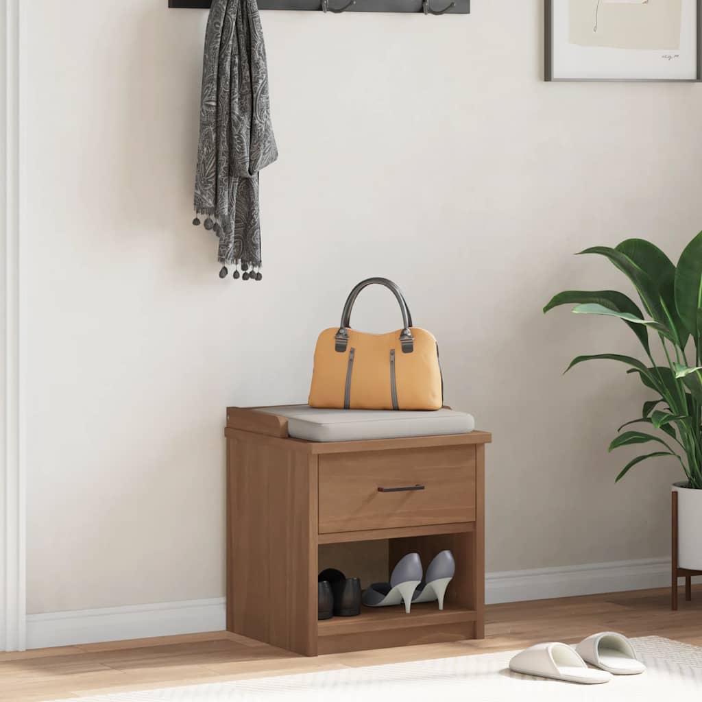 Flurbank SANDNES 45x40x50 cm Massivholz Kiefer