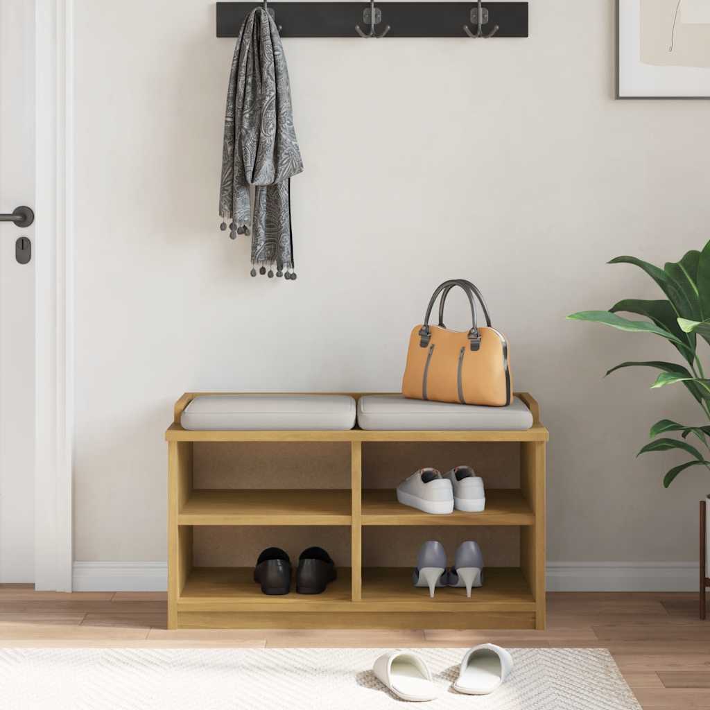 Flurbank SANDNES 87x40x50 cm Massivholz Kiefer