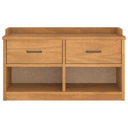 Flurbank SANDNES 87x40x50 cm Massivholz Kiefer