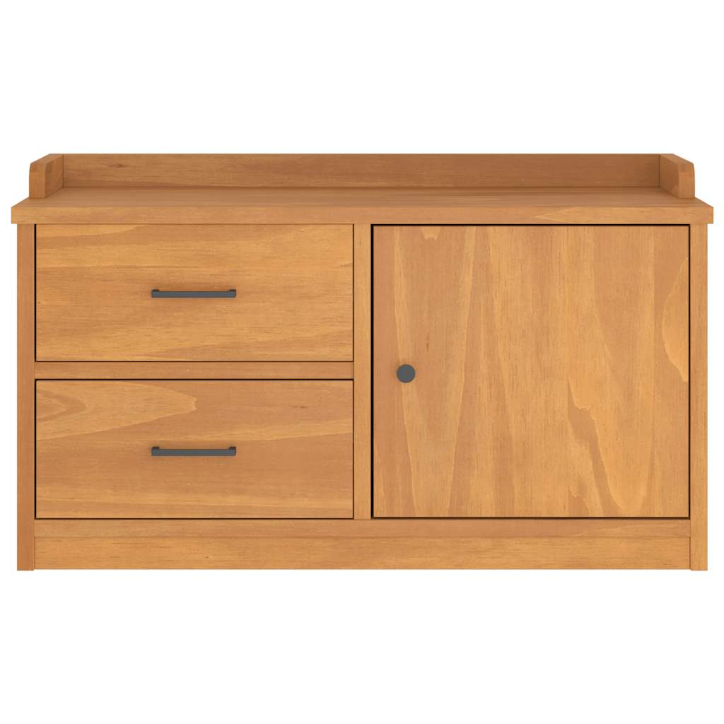 Flurbank SANDNES 87x40x50 cm Massivholz Kiefer