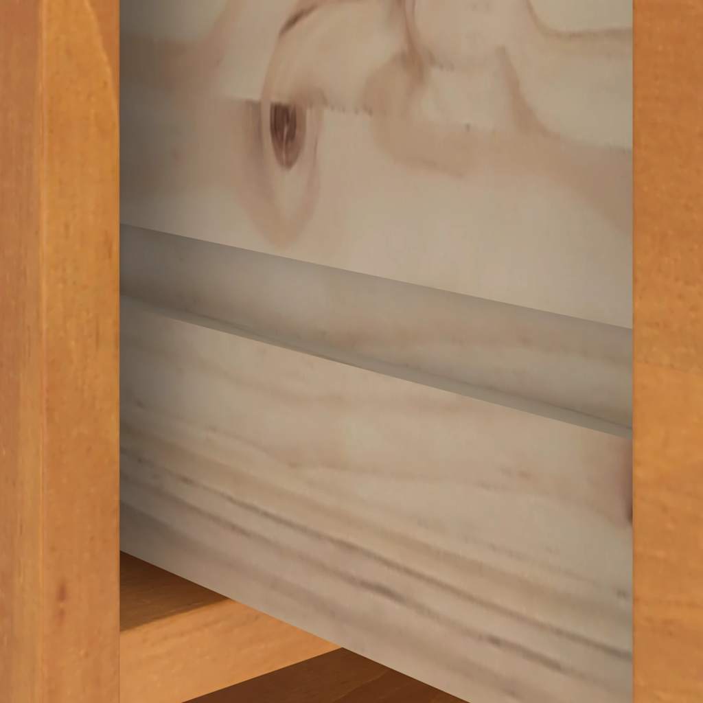 Garderobenständer SANDNES 45x40x159,5 cm Massivholz Kiefer