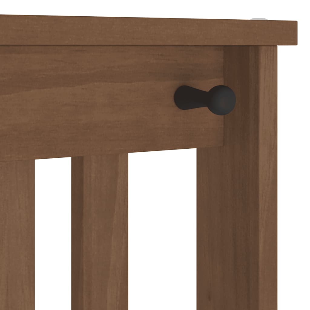 Garderobenständer SANDNES 45x40x159,5 cm Massivholz Kiefer