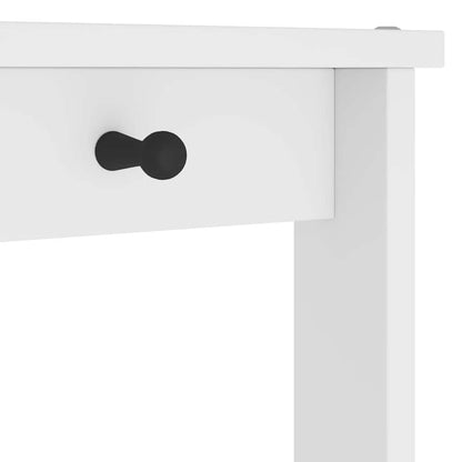 Garderobenständer SANDNES Weiß 87x40x159,5cm Massivholz Kiefer