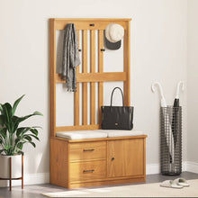 Garderobenständer SANDNES 87x40x159,5cm Massivholz Kiefer