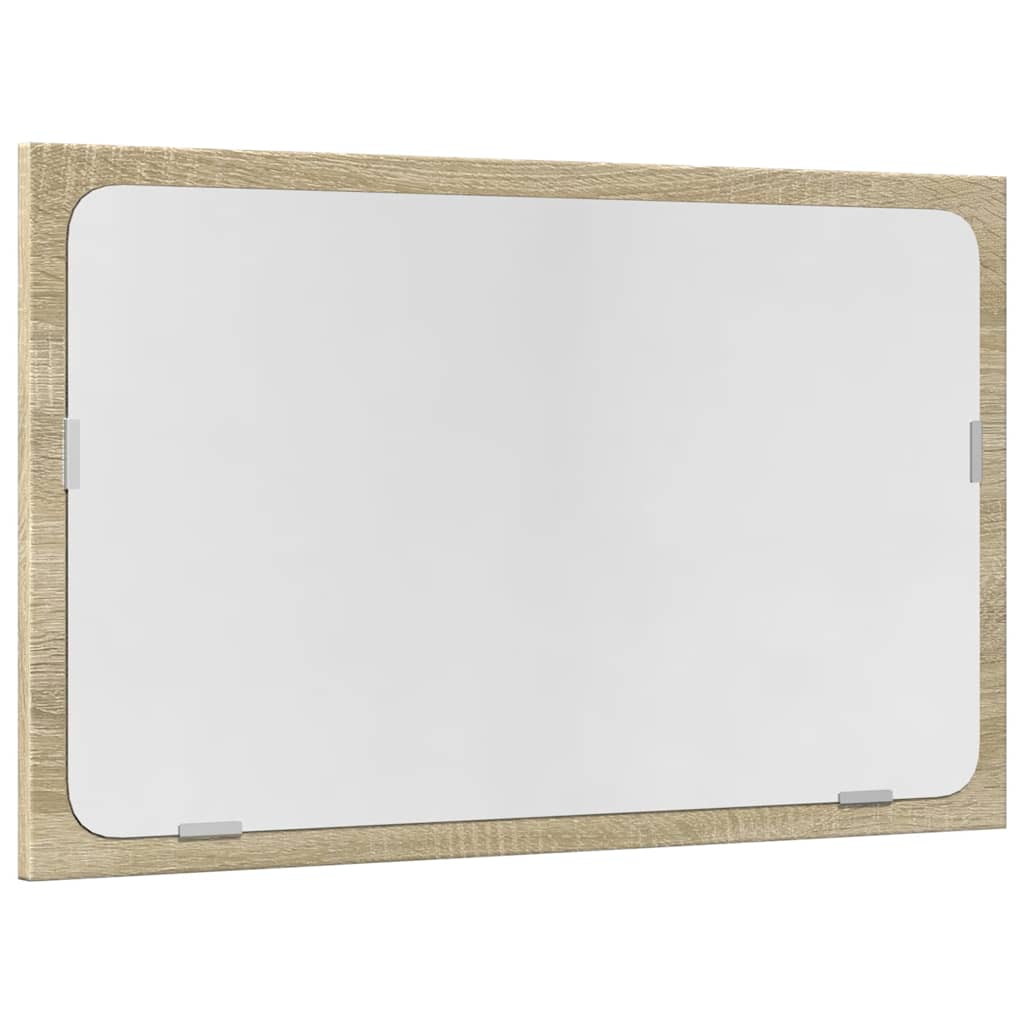 2-tlg. Badmöbel-Set Sonoma-Eiche Holzwerkstoff