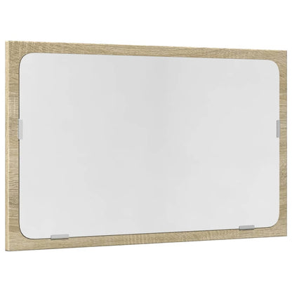 2-tlg. Badmöbel-Set Sonoma-Eiche Holzwerkstoff