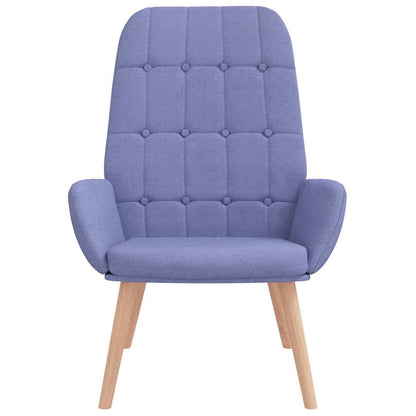 Relaxsessel Jeansblau Stoff Jeans blau Ohne Fußhocker