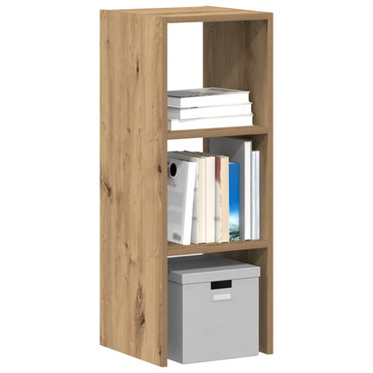 Bücherregal Stapelbar Artisan-Eiche 30x30x80 cm Holzwerkstoff