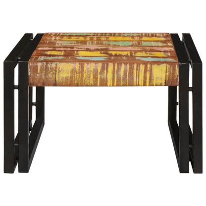 Badezimmer Regal 60 x 50 x 23 cm Massivholz Mango und Eisen