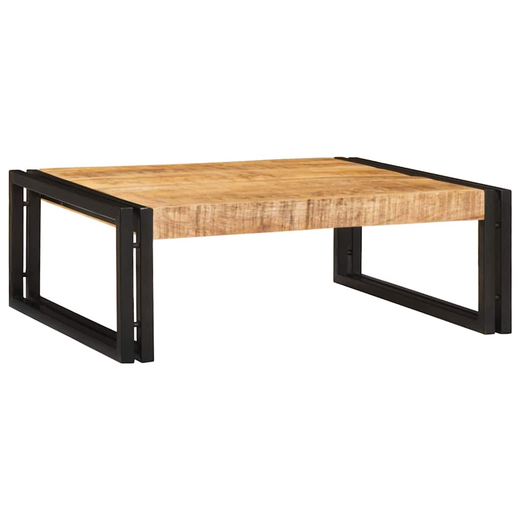 Badezimmer Regal 65 x 50 x 23 cm Massivholz Mangoholz und Eisen