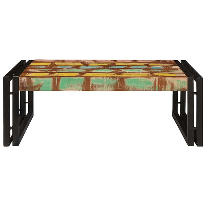 Badezimmer Regal 65 x 50 x 23 cm Massivholz Mango und Eisen