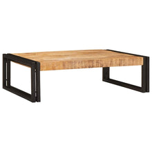 Badezimmer Regal 80 x 50 x 23 cm Massivholz Mangoholz und Eisen